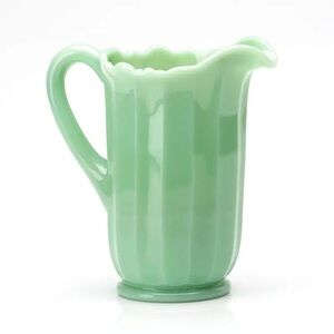 Mosser Glass Jadeite Pitcher or Vase